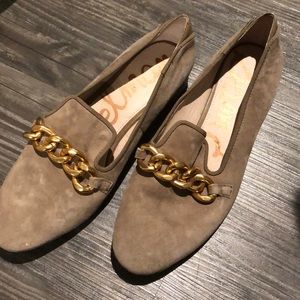 Sam Edelman Suede Leather Kollins Loafers Size 8